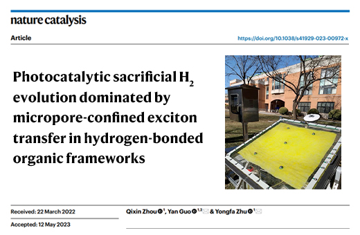 Nature Catalysis：平板反应器助力光催化摩尔级产氢